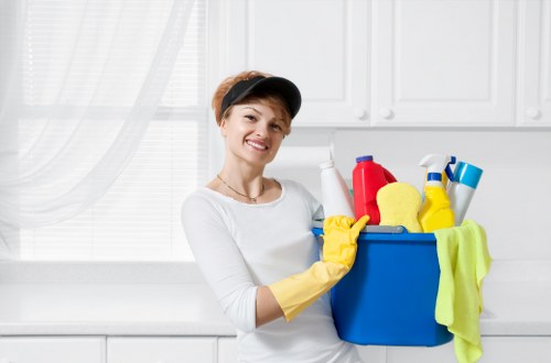 Professional upholstery cleaning for a fabric sofa in a BR1 home