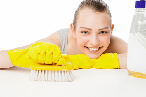 Community recycling and sustainability approach for Carpetcleaning BR1