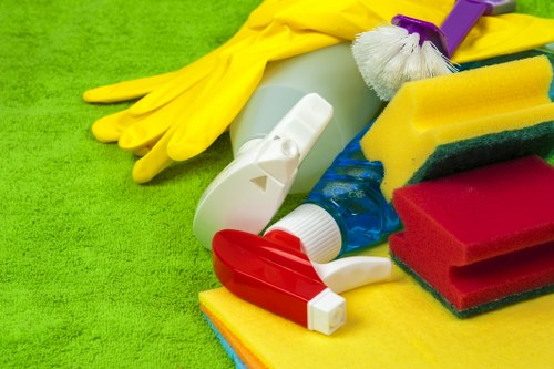 Local BR1 cleaning team preparing a property for final inspection and handover