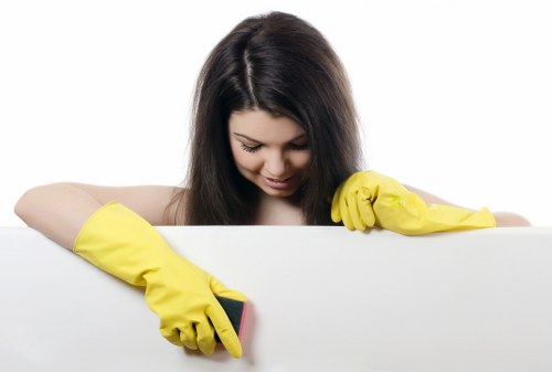 Local move-out cleaning for a flat in BR1 with detailed bathroom cleaning